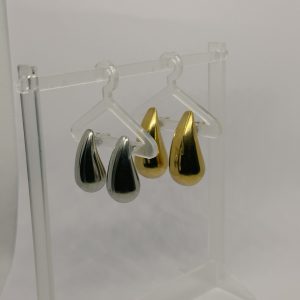 Pendientes Gota M dorado