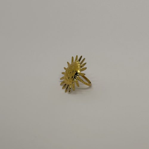 Anillo Sunflower dorado - Imagen 2