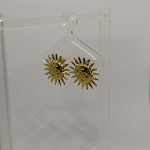 Pendientes Sunflower dorado - Imagen 3