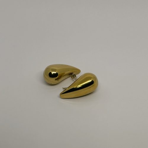 Pendientes Gota M dorado - Imagen 2