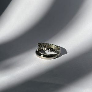 Anillo Fiore plata