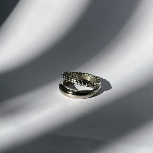 Anillo Fiore plata