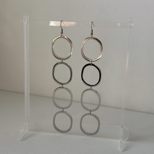 Pendientes Dara plata - Imagen 2