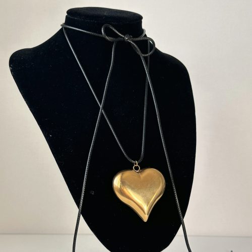 Collar Maxi heart dorado - Imagen 2