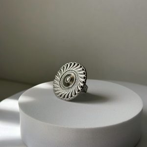 Anillo Bambú plata