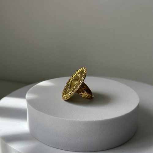 Anillo Bambú oro - Imagen 5