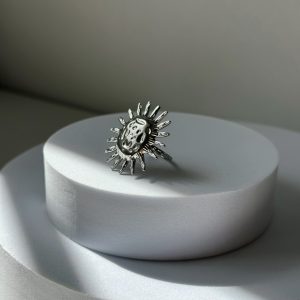 Anillo Sunflower plata