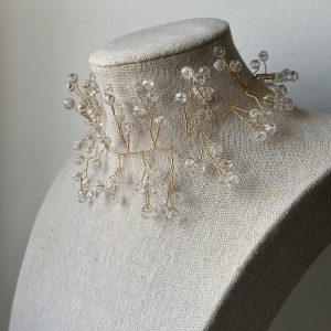 Choker Sax transparente