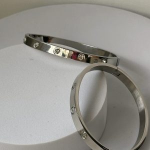 Brazalete Fatma plata