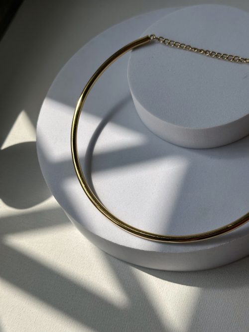 Collar Cara oro - Imagen 2