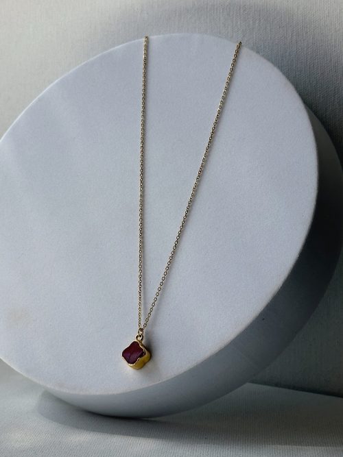 Collar Maia rojo - Imagen 4