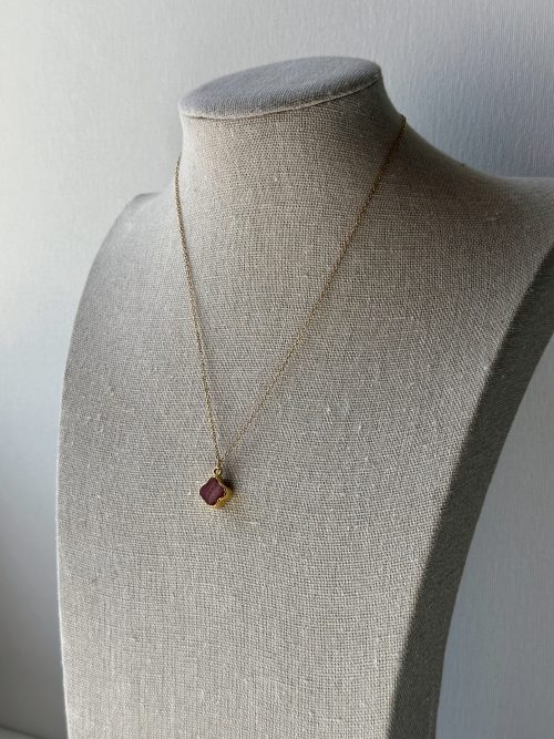 Collar Maia rojo - Imagen 3