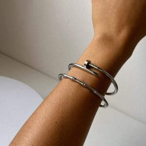 Brazalete Roberta plata