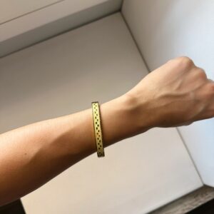 Brazalete Carly amarillo