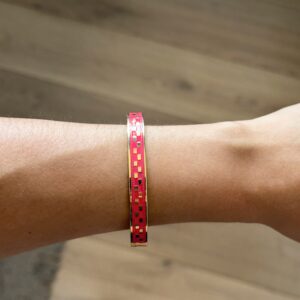 Brazalete Carly fucsia