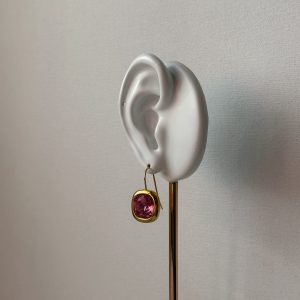 Pendientes Vala rosa