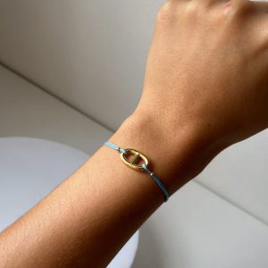 Pulsera Salome turquesa