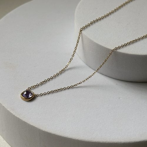 Collar Luisa lila - Imagen 3