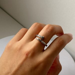 Anillo Roberta plata