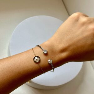 Brazalete Ludmila plata