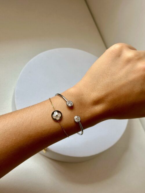 Brazalete Ludmila plata