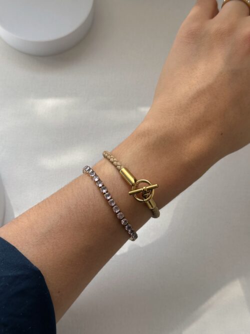 Pulsera Petra beige