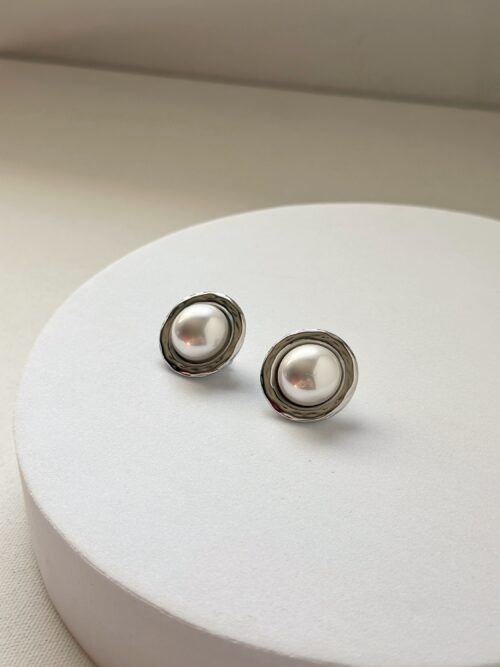 Pendientes Solen plata - Imagen 3
