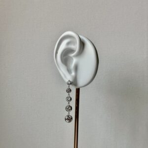 Pendientes Ludmila plata