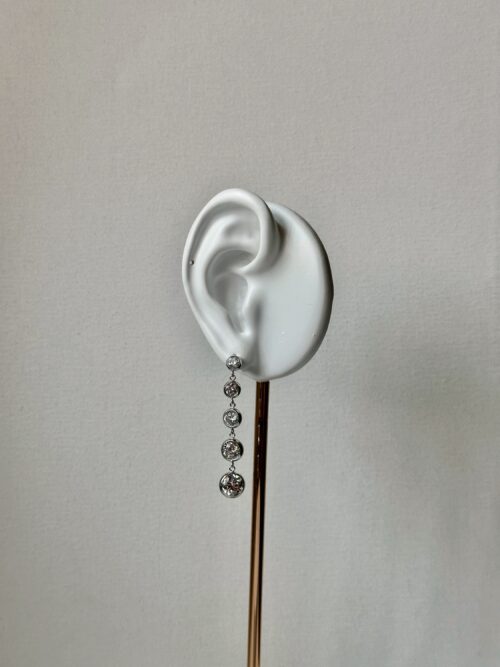 Pendientes Ludmila plata