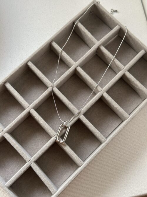 Collar Noa plata - Imagen 2