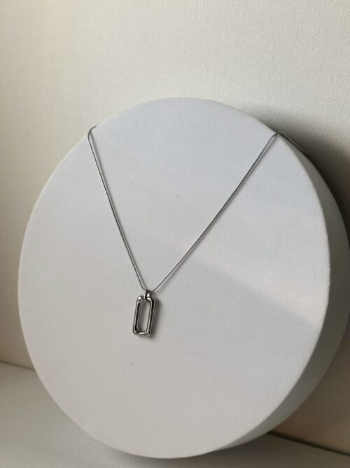 Collar Noa plata - Imagen 3