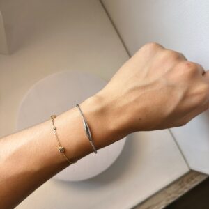 Pulsera Torre plata