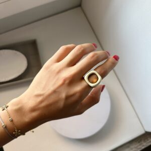 Anillo Vara blanco