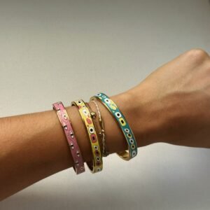 Brazalete Eyes rosa