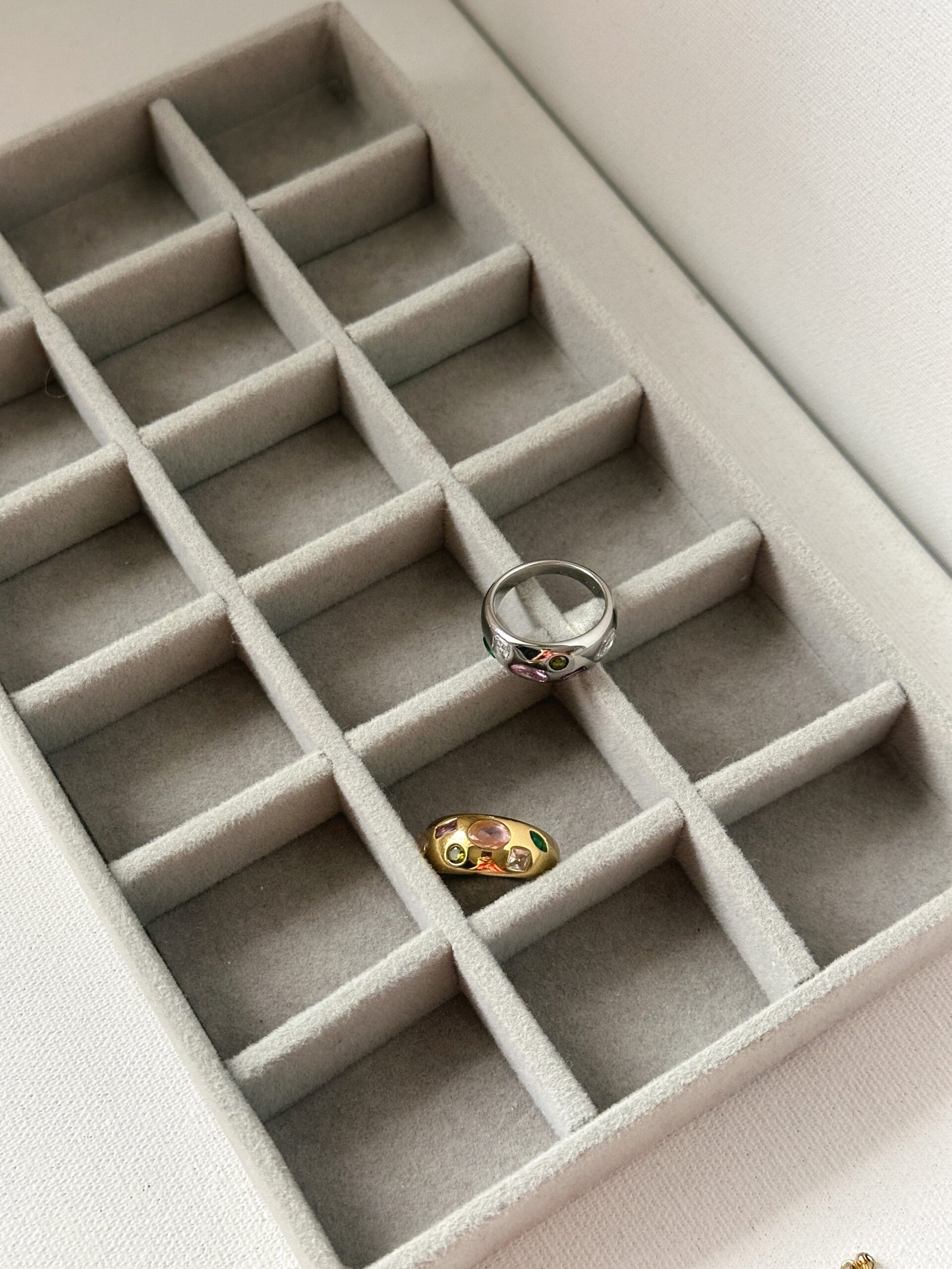 Anillo Melina plata - Imagen 2